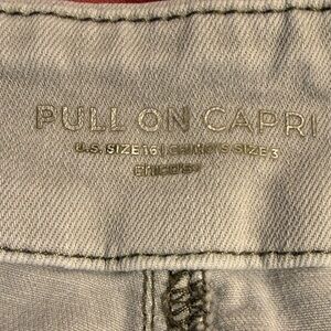 Chicos Blue/Gray Capris Pants